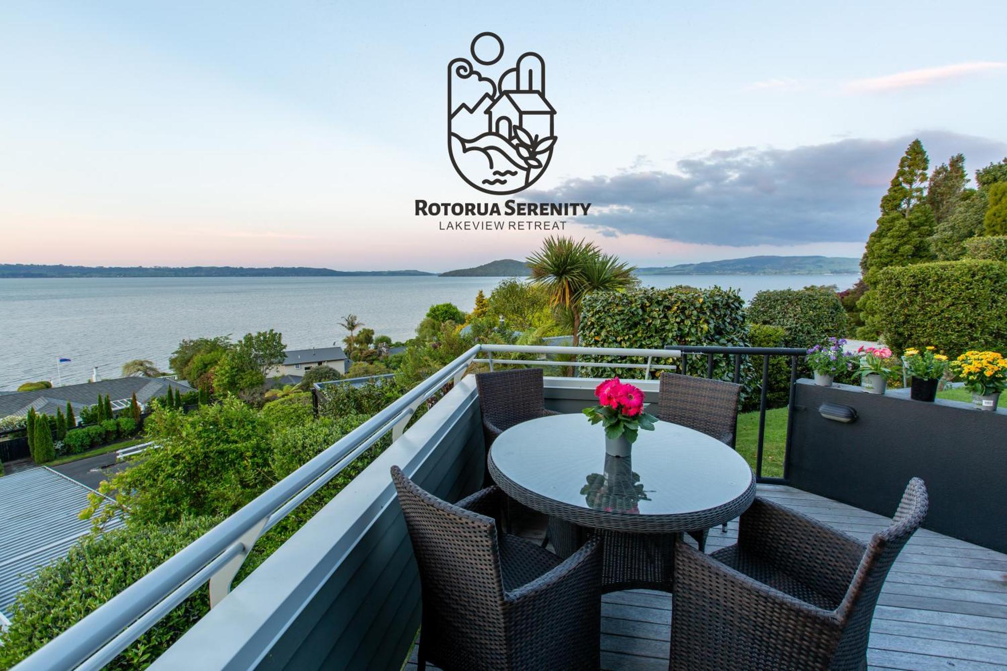 Rotorua Serenity Lakeview Retreat Buitenkant foto